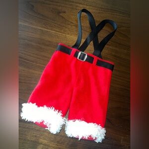 Wine tote - santa pants